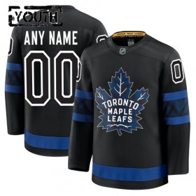 Toronto Maple Leafs tröja Customized Fanatics Premium 2024-25 Svart Tredje - NHL Tröjor Barn